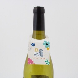 Collerette bouteille papier graines