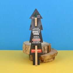 Crayon à graines étui sapin perso