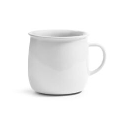Mug céramique blanche brillante 310ml - MARIUS