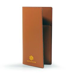 Compagnon de voyage cuir régénéré