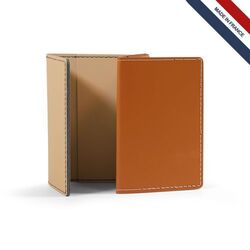 Porte-passeport cuir régé.