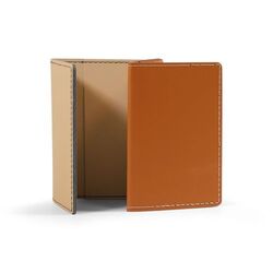 Porte-passeport cuir régénéré