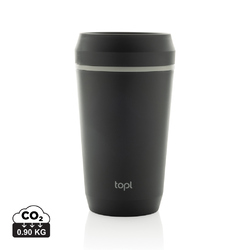 Mug 354 ml avec couvercle 360 en plastique recyclé Topl