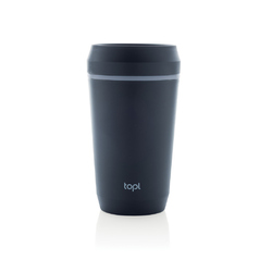 Mug 354 ml avec couvercle 360 en plastique recyclé Topl