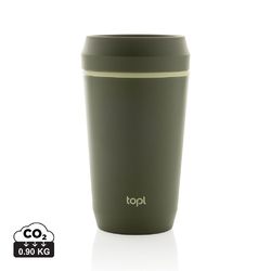 Mug 354 ml avec couvercle 360 en plastique recyclé Topl