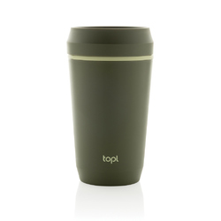 Mug 354 ml avec couvercle 360 en plastique recyclé Topl