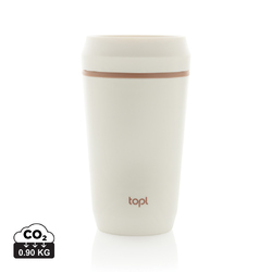 Mug 354 ml avec couvercle 360 en plastique recyclé Topl
