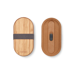 Boîte à bento double en acier inoxydable Black+Blum