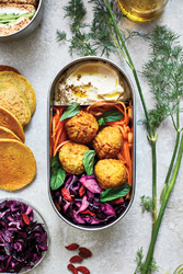 Boîte à bento double en acier inoxydable Black+Blum