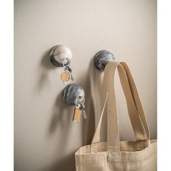 HOMER ROUND. Porte-clés rond en bambou