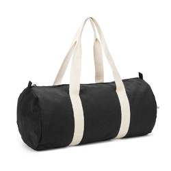 SAINT SPORT. Sac de sport en coton recyclé et polyester recyclé (380 g/m²)