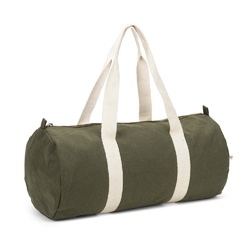 SAINT SPORT. Sac de sport en coton recyclé et polyester recyclé (380 g/m²)