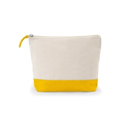 DAPHNE. Trousse à cosmétiques 100 % coton (340 g/m²) bicolore