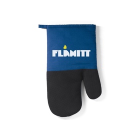 LAWSON. Gant de cuisine 100 % coton avec silicone sur un côté