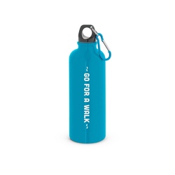 KELCE. Bouteille en acier inoxydable à simple paroi avec mousqueton 550 ml