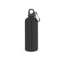 KELCE. Bouteille en acier inoxydable à simple paroi avec mousqueton 550 ml