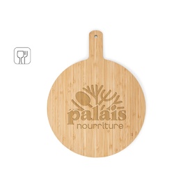 CHEESANO. Planche ronde en bambou
