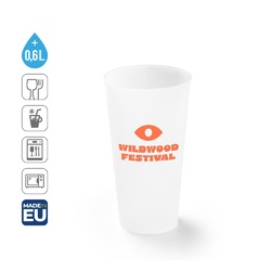 KANE L. Gobelet de festival 620mL en PP