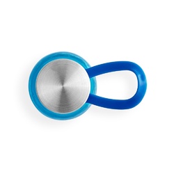 SENNA. Bouteille en PET recyclé (100 % rPET) avec une finition brillante translucide