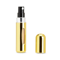 LINDEN. Atomiseur de parfum rechargeable en aluminium conçu pour un remplissage facile