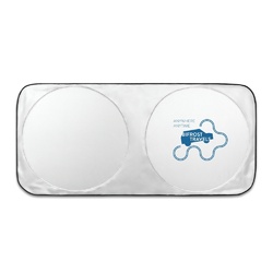 CLYDE. Pare-soleil pour voiture en polyester 210D