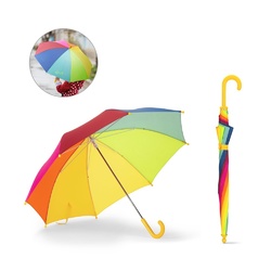 OLIVIA. Parapluie coloré pour enfants 19 pouces en polyester