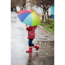 OLIVIA. Parapluie coloré pour enfants 19 pouces en polyester