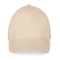 ASHTON. Casquette 100 % coton (260 g/m²) à 5 panneaux