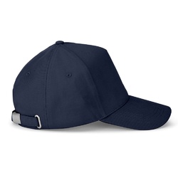 ASHTON. Casquette 100 % coton (260 g/m²) à 5 panneaux