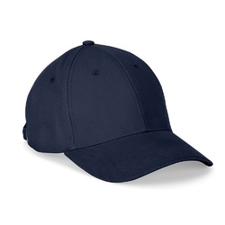 NATHAN. Casquette 100 % coton (260 g/m²) à 6 panneaux