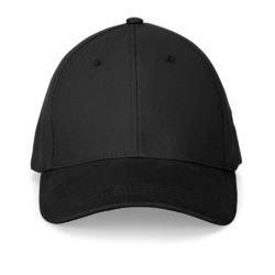 NATHAN. Casquette 100 % coton (260 g/m²) à 6 panneaux