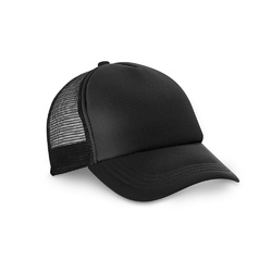 NICOLA BK. Casquette en polyester et maille (150 g/m²)