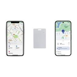 Carte de localisation en plastique RCS Findit Dual