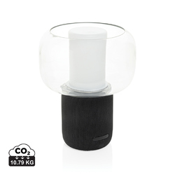 Lampe avec haut-parleur 10W en plastique recyclé RCS Lux