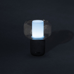 Lampe avec haut-parleur 10W en plastique recyclé RCS Lux