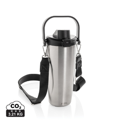 Mug en acier RCS avec bandoulière Avira Ayala