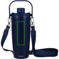 Mug en acier RCS avec bandoulière Avira Ayala