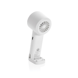 Ventilateur portable en plastique recyclé RCS Twist
