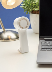 Ventilateur portable en plastique recyclé RCS Twist