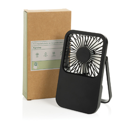 Ventilateur de bureau en plastique recyclé RCS Aervina