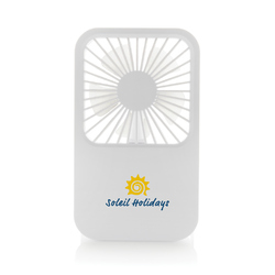 Ventilateur de bureau en plastique recyclé RCS Aervina