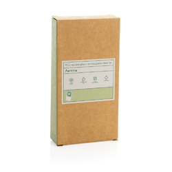 Ventilateur de bureau en plastique recyclé RCS Aervina