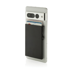 Porte-cartes magnétique pour téléphone en aluminium