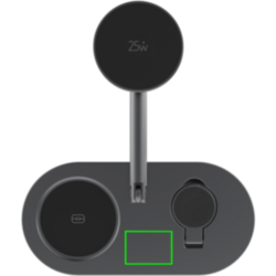 Chargeur magnétique 25W pour bureau Quantum RCS