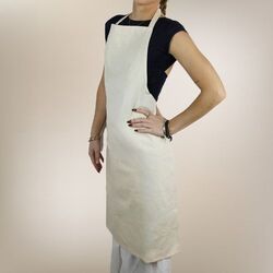 Tablier coton écru 230gr