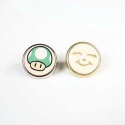 Pin's ROND Bois - France - Gris Argent