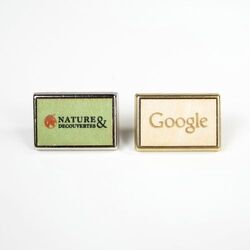 Pin's RECTANGLE Bois - France