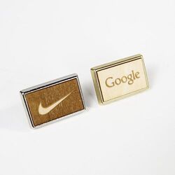 Pin's RECTANGLE Bois - France