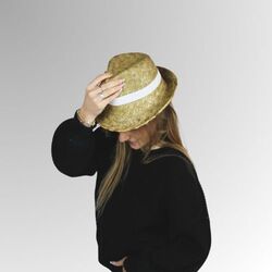Chapeau de paille TRILBY