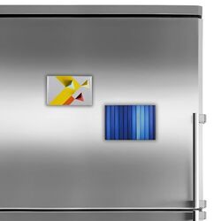 Magnet RECTANGLE - France Brillant 68 x 45 mm